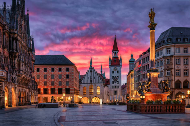 Munich at night